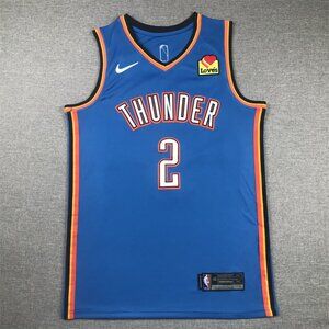 Mens Youths Available Choose Shai Gilgeous Alexander Blue Jersey